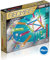 GEOMAG - CLASSIC GLITTER 30 Teile - Glitzerndes Magnetische Bausteine für Kinder ab 3 Ja- Hergestellt in der Schweiz - 13 Glitzernde Farbige Stäbe, 16 Kugeln, 1 Konstruktionsbasis - Magnetspielzeug