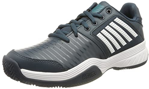 K-Swiss Herren Sandplatz - Tennisschuh Court Express HB Blau/Weiß