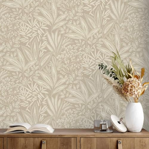 CROWN Sahara Leaf Natural Wallpaper M1782