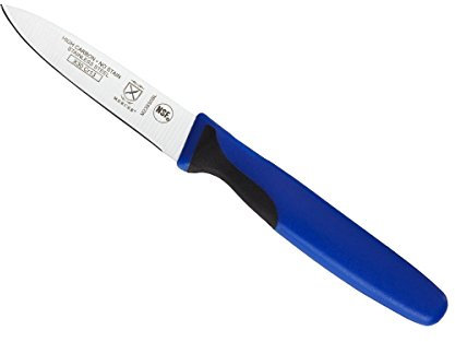 Mercer Culinary Millennia Color Handle Cutlery 3 Slim Paring Knife Blue