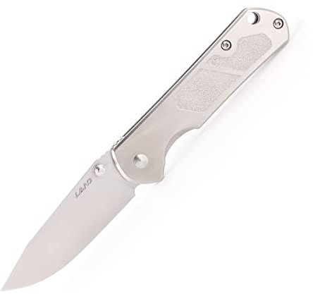 Sanrenmu 7010SA Cuchillo plegable de bolsillo | navaja de Acero inoxidable para supervivencia | Herramienta multifuncional de rescate