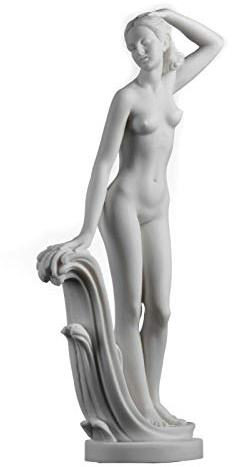 BeautifulGreekStatues Antike, griechische Göttin Aphrodite Venus Alabaster Statue 31,8 cm