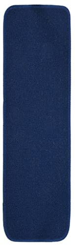 vidaXL 15x Alfombrillas de Escalera Antideslizante Autoadhesiva Protector Alfombra Peldaños Adhesivos Decoración Amortiguación Azul 75x20 cm