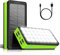 Portable Solar Charger 30000mAh, Solar Power Bank with 4 Outputs & Dual Inputs 32 LEDs Flashlight, Waterproof Charger Fast Charging Battery Pack for Smartphones Tablets Outdoors