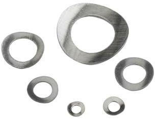 20ST M1.6 M2 M3 M4 M5 M6 M8 M10 Rostfritt stål 304 Silver Wave Spring Bricka Packningsring(M2)