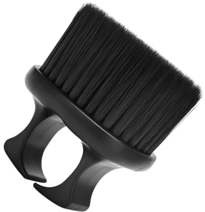 Ipetboom Cepillo Para Barba y Bigote Para Hombres Cepillo De Nudillos Cerdas Suaves Negro Limpieza Eficaz De Cabello Suelto Aseo Diario Cuidado Barba Masculina