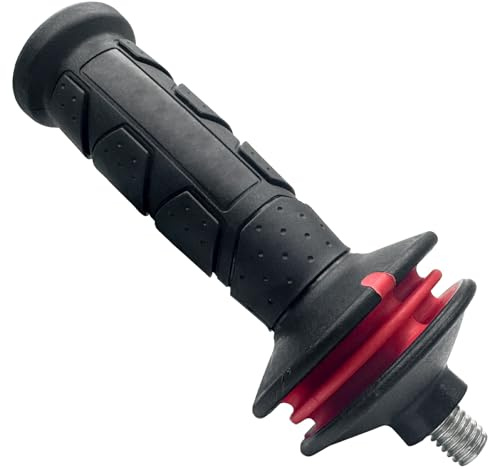 1Pcs M12 Thread Angle Grinder Side Handle Replacements,Plastic Angle Grinder Vibration-proof Handle,Auxiliary Side Handle Tool