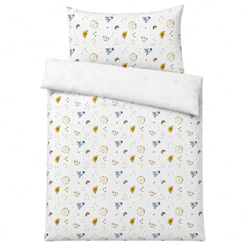 various Parure de Lit Bébé 90 x 120 cm, Motif Zabra