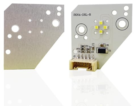 SageSunny feu de jour LED module Phare Avant blanc DRL, Circulation Diurnes, panneaux de phare gauche et droit pour Scania P G R S series 2655849, lot de 2, 12 Mois Garantie
