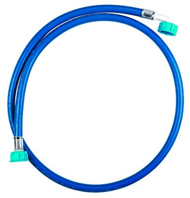 wpro TAF154 - Waschmaschinenzubehör/ Geschirrspülerzubehör/ Wasser-Zulaufschlauch LUXE (1,5m), Gerade-Gewinkelt, 60bar/ Für Waschmaschinen und Geschirrspüler/ Universell