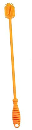 FRCOLOR 1pièce Brosse De Nettoyage pour Biberons Silicone Outil Ménager Pratique pour Biberons Gobelets Et Flacons Nettoyage à Degrés Accessoire pour Mamans