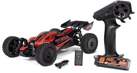 ARRMA RC Car Typhon GROM 4X4 223S BLX BRUSHLESS Small Scale Buggy RTR with DSC, Battery & Charger Included, RED, ARA2306ST1