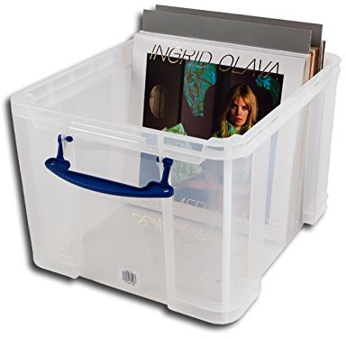 Protected LP Schallplatten Really Useful High Cover Box - 35 Liter XXL