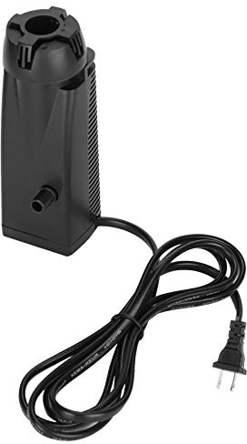 HEEPDD Aquarium Filter, Wall Mounted Fish Tank Filter Aquarium Skimmer with Suction Cups for Remove Film and Oil from Water