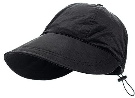 MAKFORT Sonnenhut Faltbarer Sommerhut Damen Atmungsaktiv Mütze Visor Cap Outdoor Hut für Golf Reisen Wandern