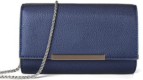 AFKOMST Clutch-Geldbörsen für Frauen, kleine Crossbody-Taschen und Sommer-Stroh-Strandhandtaschen mit Crossbody-Kettenriemen