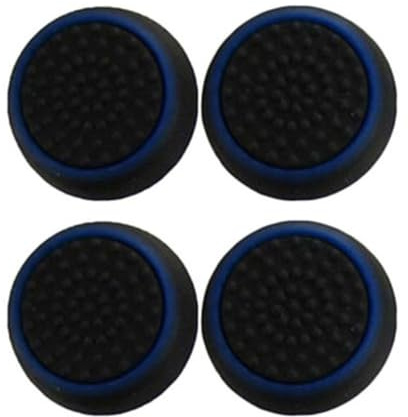 4 x Silikon-Controller-Daumengriff-Joystick-Kappen für PS3, PS4, Xbox One 360, Flimikun