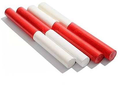 YARNOW 4Pcs Bâtons De Relais en Plastique pour Compétitions D'Athlétisme - Couleur Vive, Facile À, Bord Lisse, Léger, pour Enfants Et Adultes