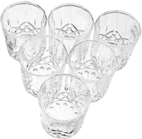 Cabilock Boccali da Birra Ispessiti Confezione da 6 Bicchieri in Cristallo per Bere Vino Birra Whisky