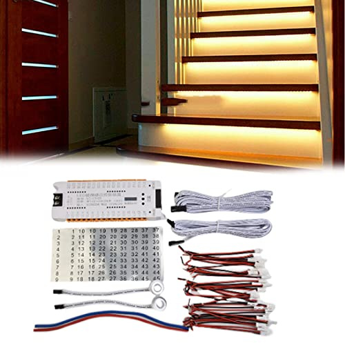 Motion Sensor Stair Light Automatic Stairway Ladder Controller Light Step System