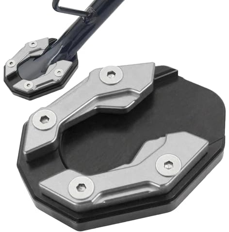 Motorrad Ständer Unterlage, Kickstand Pad Parken Jiffy Stand, Motorrad Seitenständer Verlängerung Pads, Motorrads Seitenständer Verlängerung Pad, Fußstütze Seitenständers Zubehör
