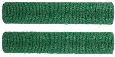 ibasenice 2 Stück Sisal Katzenkratzsäule Ersatz für Kratzbaum mit Stabilem Vertikalem Design Möbel und Kratzschutz für Katzen in Innenräumen für Kätzchen und Katzen