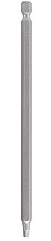 Trend Snappy Broca cuadrada Robertson n.º 2: 150 mm de largo, ideal para usar con tornillos de agujeros de bolsillo y plantillas para agujeros de bolsillo de Trend, SNAP/SQ/2B