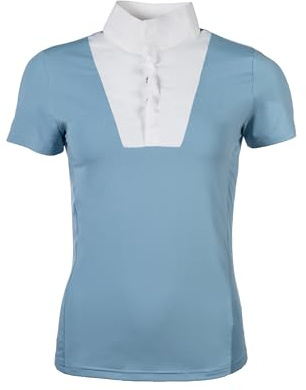 HKM Virginia Manches Courtes Polo de Concours Femme
