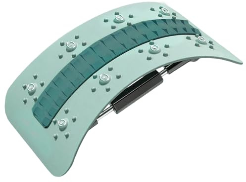 Dispositivo De Relajación De La Espalda,Masajeador Ajustable Para La Espalda Con Crujidos Suave - Equipo De Fitness Piso Columna Vertebral Para Oficina Viaje Habitación Gimnasio Salón
