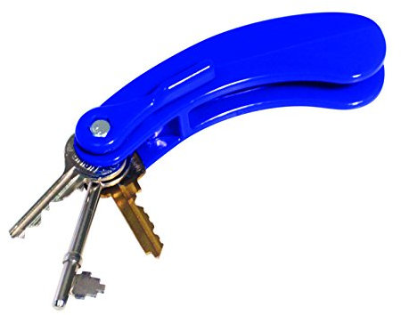 Key Turner with Space for 3 Keys, Easy Turn Device. Ergonomic Design. for Those with Arthritis or a Weak Grip. Leverage/Assistance for Turning a Key in a Lock. Handy Grip Aid. Keys Fold Into Turner