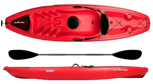 Atlantis Kedra Kayak-Canoa, 268 cm, con Gavone e Pagaia, per Mare Lago Fiume