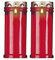 2 Pack - 16cm Grave Candle | Mourning Light Memorial Candle for Graveside, Cemetery, Graveyard Decoration - Approx 72 Hour Burn Time