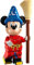 Blue Ocean LEGO Minifigures Disney 100 - Choose 1 of 18 Different Figures 71038 (Sorcerer Mickey with Bucket and Mop), small