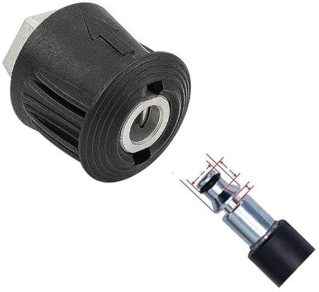 Convertisseur de Connecteur M22 pour Tuyau de Nettoyeur Haute Pression - Adaptateur de Sortie pour Karcher Bosch Nilfisk (Couleur : F)