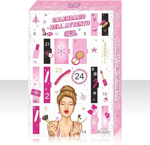 DMC Beauty Adventskalender 2025 – 24 Überraschungen Make-up und Skincare für Mädchen von Garnier, Deborah, Rimmel, Douglas. Adventskalender für Make-up-Liebhaber