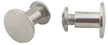 DQZRTUECA 100 viti for cerniere for occhiali con filettatura interna for la riparazione delle aste dei ponti in lega di acciaio Y601