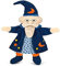 Sterntaler 3601412 Handpuppe Zauberer, 37 x 25 x 9 cm, Blau