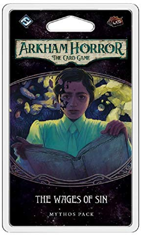 Fantasy Flight Games, Arkham Horror The Card Game: Mythos Pack - 4.2. The Wages of Sin, Card Game, Ages 14+, 1 to 4 Players, 60 to 120 Minutes Playing Time