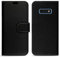 Samsung S10E Case - Premium PU Leather Flip Wallet Card Holder Cover Phone Case For Samsung Galaxy S10E - Black