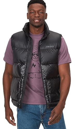 Marmot Guides Down Vest Lightweight down gilet Hombre, Black, S