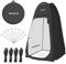 Tenda da doccia da campeggio, tenda da doccia portatile, pop-up, tenda da campeggio, 190 x 120 x 120 cm, facile da montare, per esterni, viaggi, spiaggia, trekking