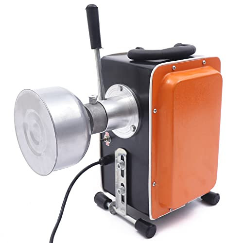 Elektrische Abflussreiniger, Rohrreinigungsmaschine, 750W Rohrreiniger 400 U/min Eingebauten Leckageschutzes Spirale Abfluss Rohrreinigung für 20m Rohrleitungen
