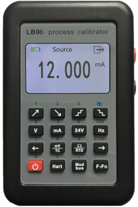 Huhudyy Nouveau LB06 Hart Modbus 4-20mA/0-10V Processus Calibrateur Courant Signal Générateur Source