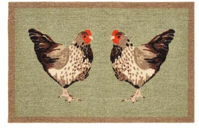 My Mat My Chickens Doormat Door Mat, 50x75cm