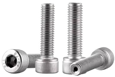 YINZHD Tornillo de cabeza hueca hexagonal Allen con orificio pasante de acero inoxidable 304, M1.6 a M6, M8, M10, M12, M14, M16, con salida de aire(50mm,1pc M16)