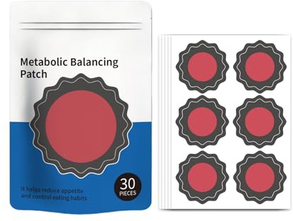 30 Stück Abnehmpflaster, Metabalance Patch,30 Tage Programm SlimmingPatchs,AbnehmenSchnell Fettverbrenner,für Stoffwechselgleichgewicht, 2026 Sanfte Beruhigung für Alle Körpertypen
