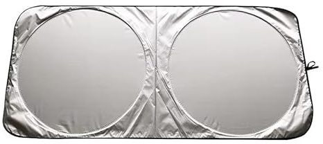 Bil Vindruta UV-skydd 150 * 80 Cm Bilvindruteskydd Solskydd UV-skydd Shield Vikbart Fönster Solskydd Vindruteblockskydd Bilens Solskydd