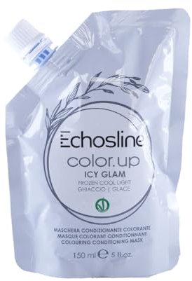 Echosline | Color Up Icy Glam - Maschera Colorante per capelli Ghiaccio - 150 ML