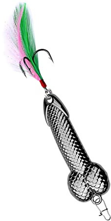 Spoon Lures,Metal Spoon Lures | Hard Metal Wobble Fish Lures, Hook Fishing Tools for Freshwater and Saltwater Fish, 2 Pack