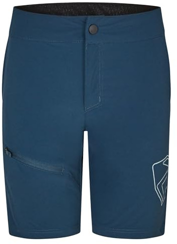 Ziener Unisex barn cykelshorts med innerbyxor – mountainbike/utomhus/fritid – andningsbar, snabbtorkande, vadderad Natsu X-funktion